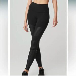 Alo yoga High-Waist Moto Legging small black